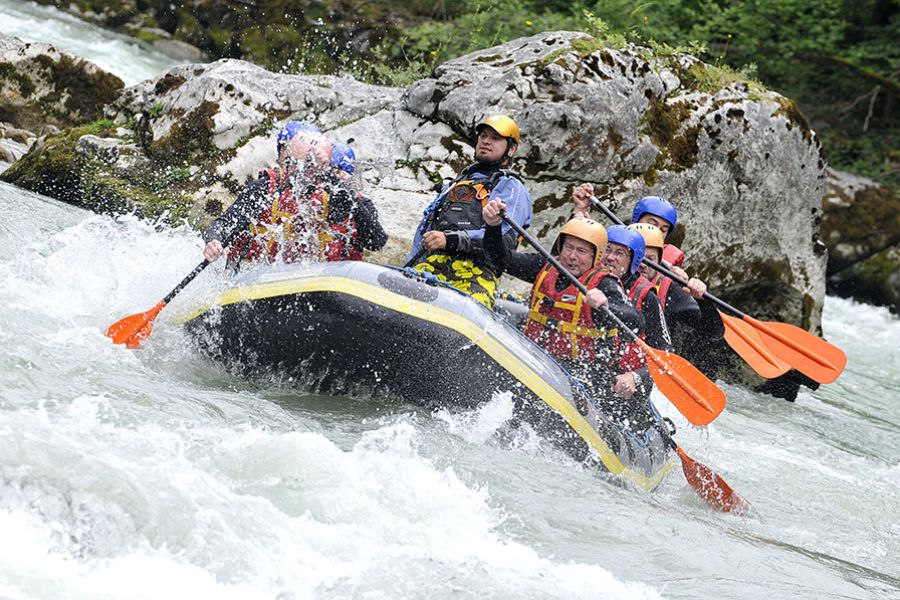 Wildwasserrafting